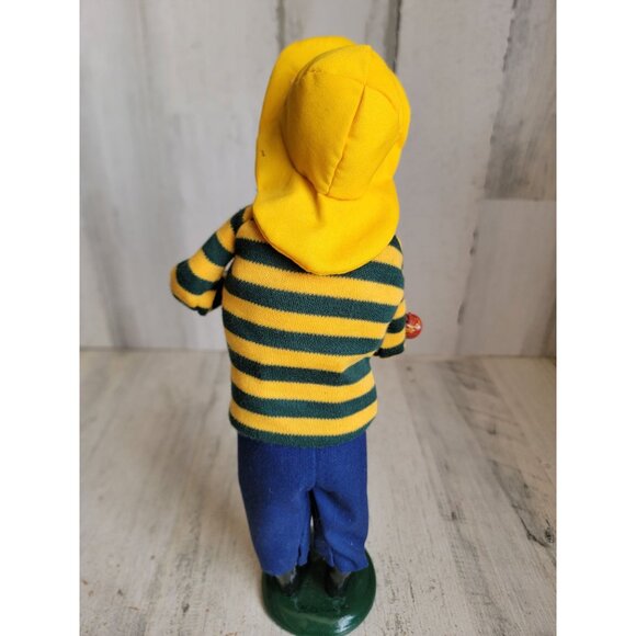 Byers Choice crabber fisherman bait trap vintage Xmas home decor - Picture 5 of 7